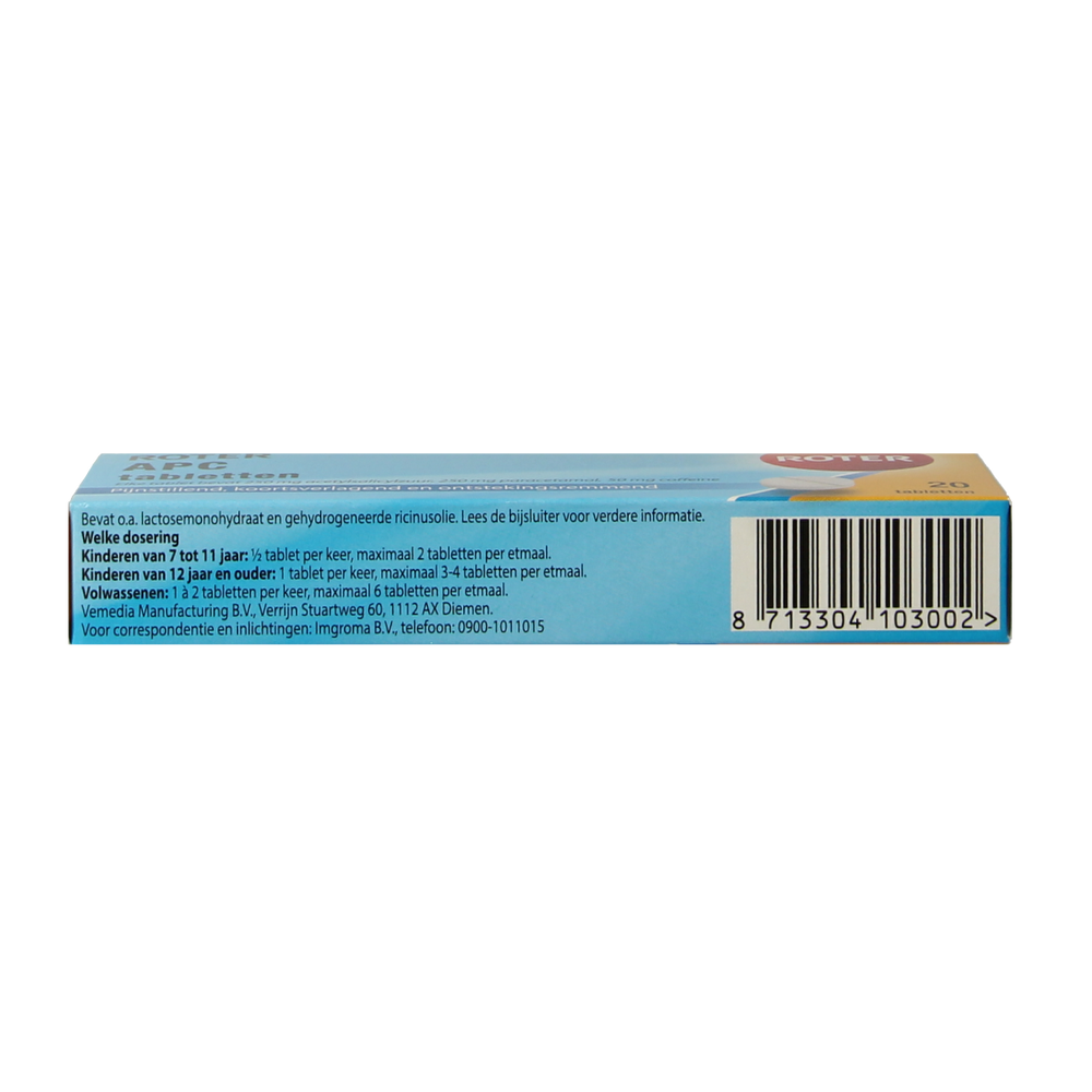 Roter APC 20.00 Tabletten