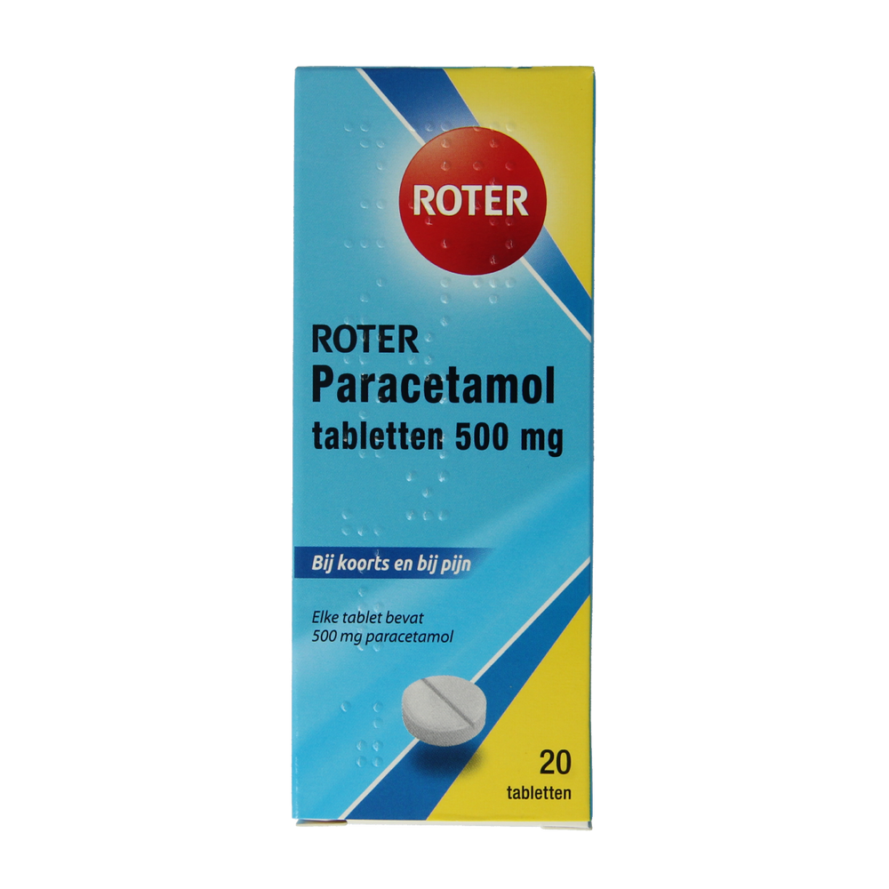 Roter Paracetamol 500mg 20.00 Tabletten