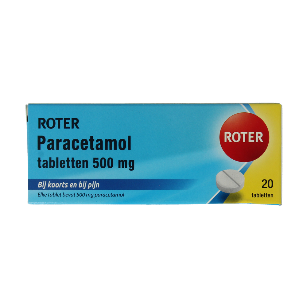 Roter Paracetamol 500mg 20.00 Tabletten