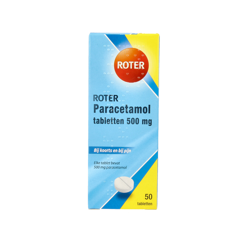 Roter Paracetamol 500mg 50 Tabletten