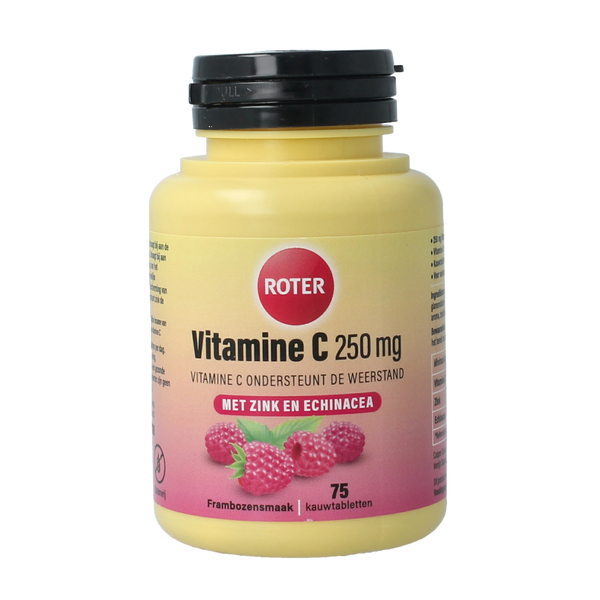 Roter Vitamine C weerstand forte 250mg 75.00 Tabletten