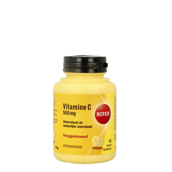 Roter Vitamine C 500mg citroen 50.00 Kauwtabletten