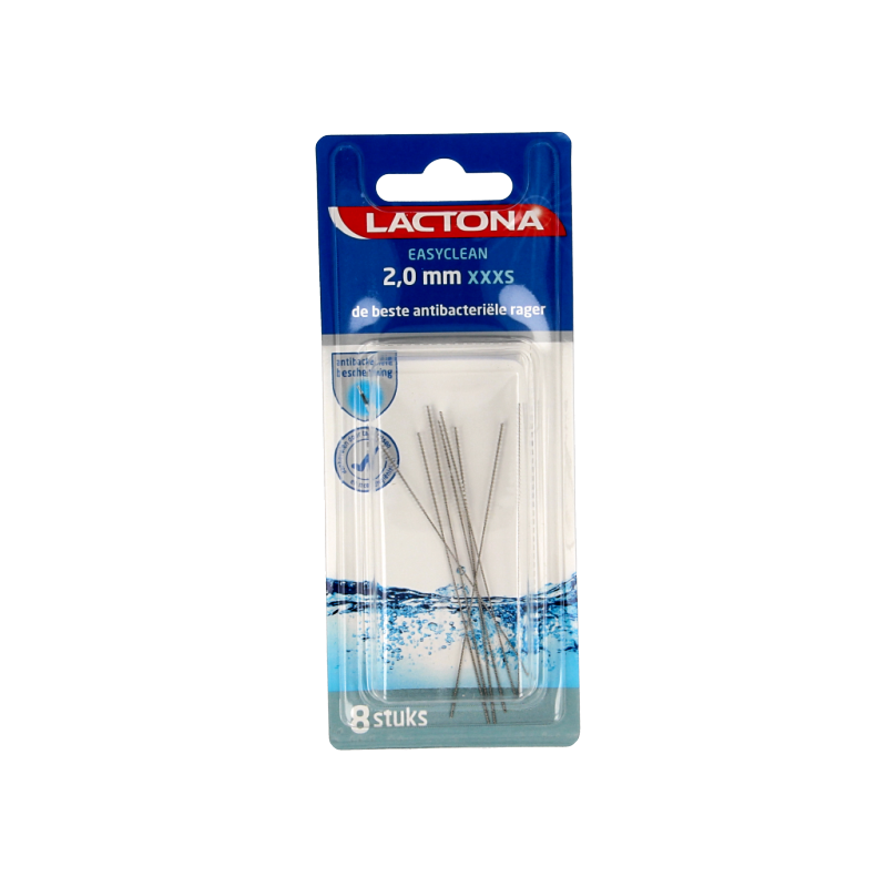 Lactona Easyclean XXXS 2.0 mm 8 Stuks