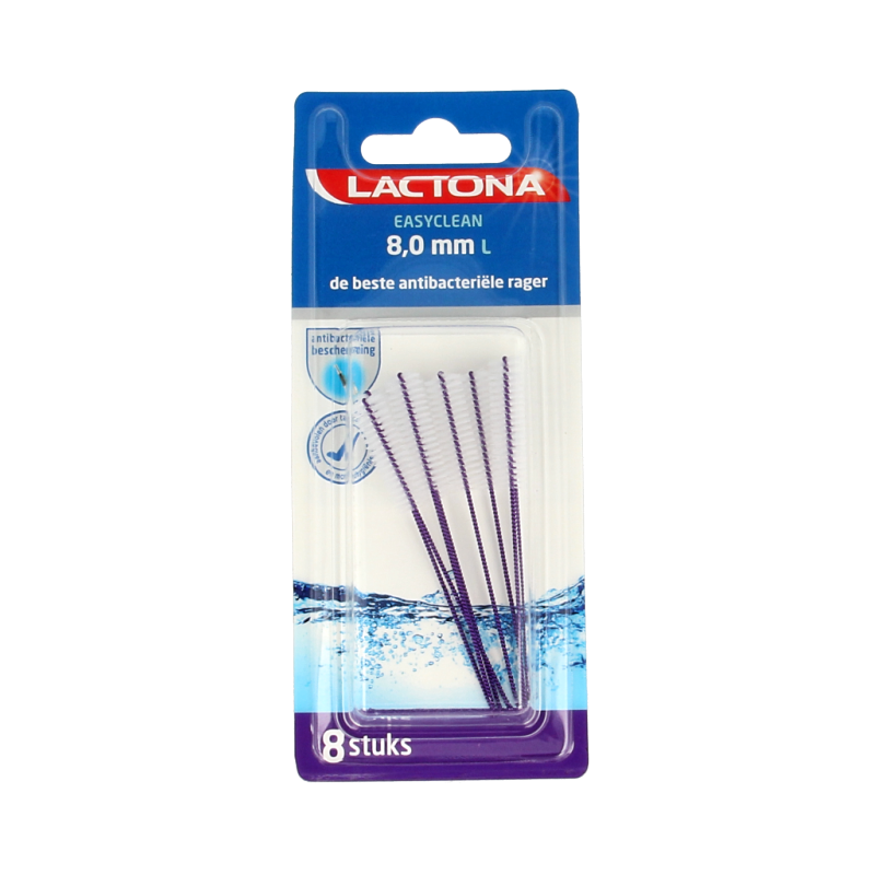 Lactona Easyclean L 8.0mm 8 Stuks