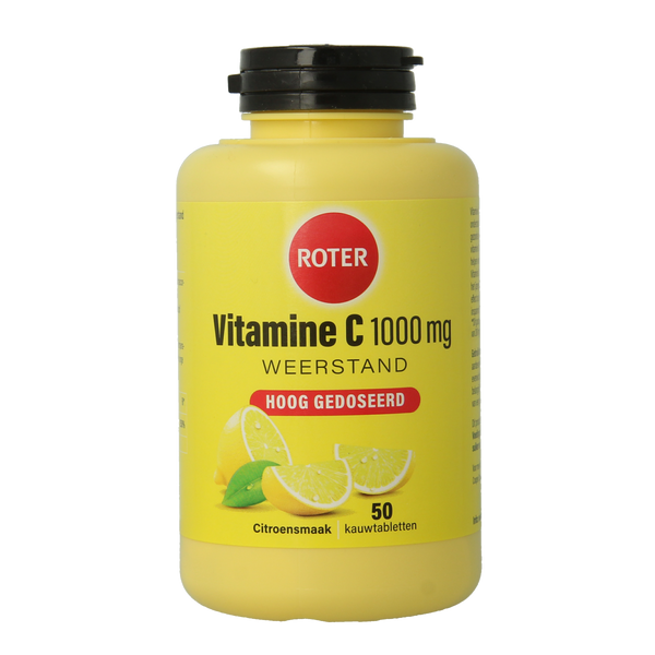 Roter Vitamine C 1000mg 50.00 Kauwtabletten