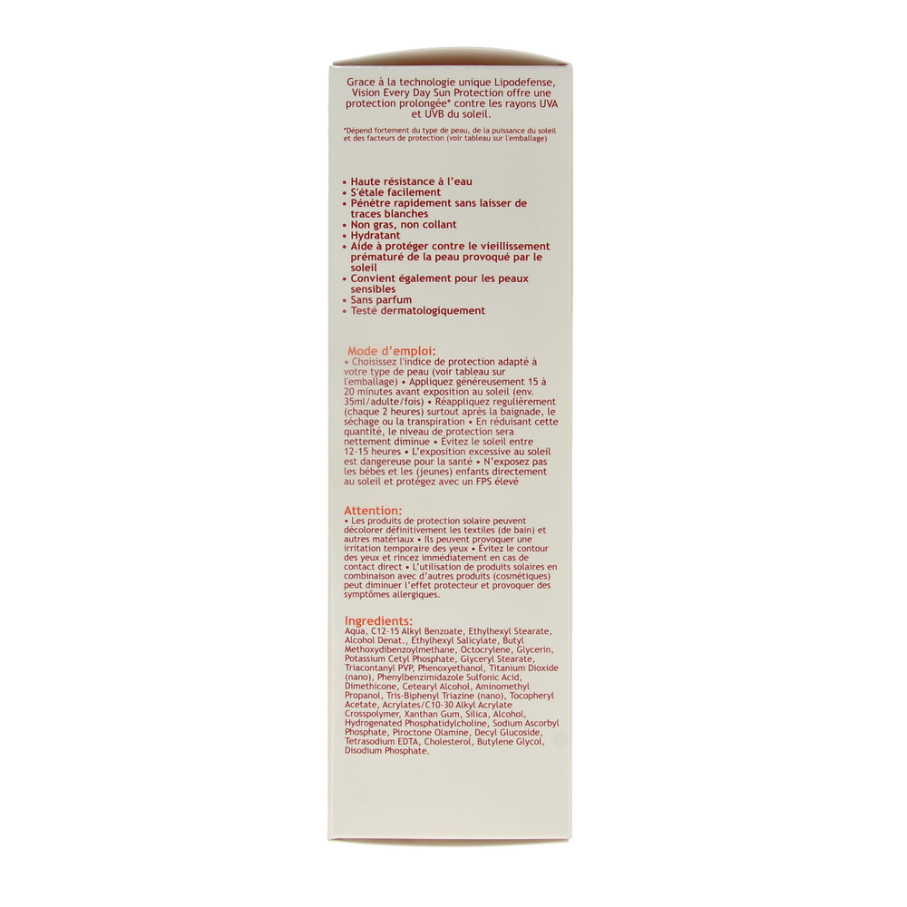 Vision High medium SPF20 180.00 Milliliter