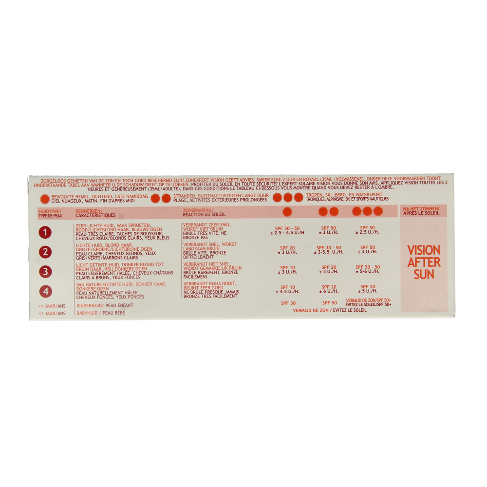 Vision High medium SPF20 180.00 Milliliter