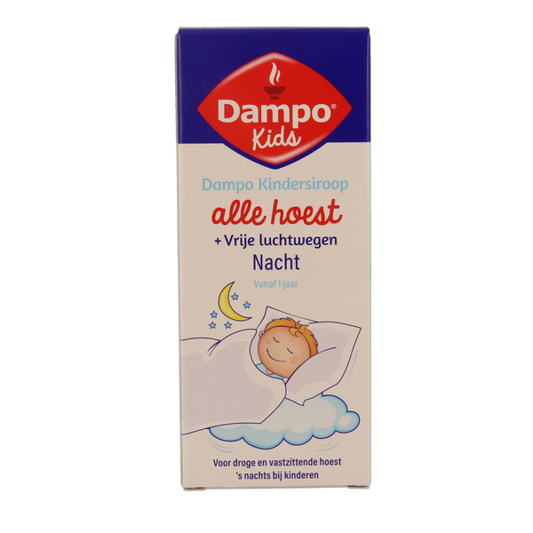 Dampo Kids alle hoest nacht 100.00 Milliliter