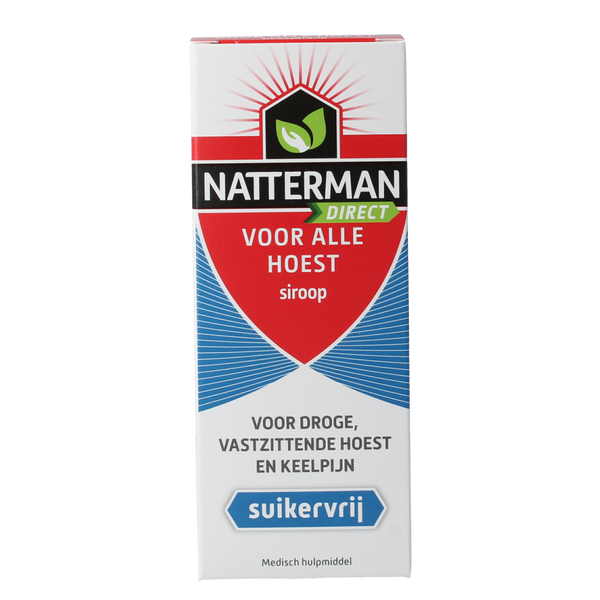 Natterman Hoest drank alle hoest suikervrij 120.00 Milliliter