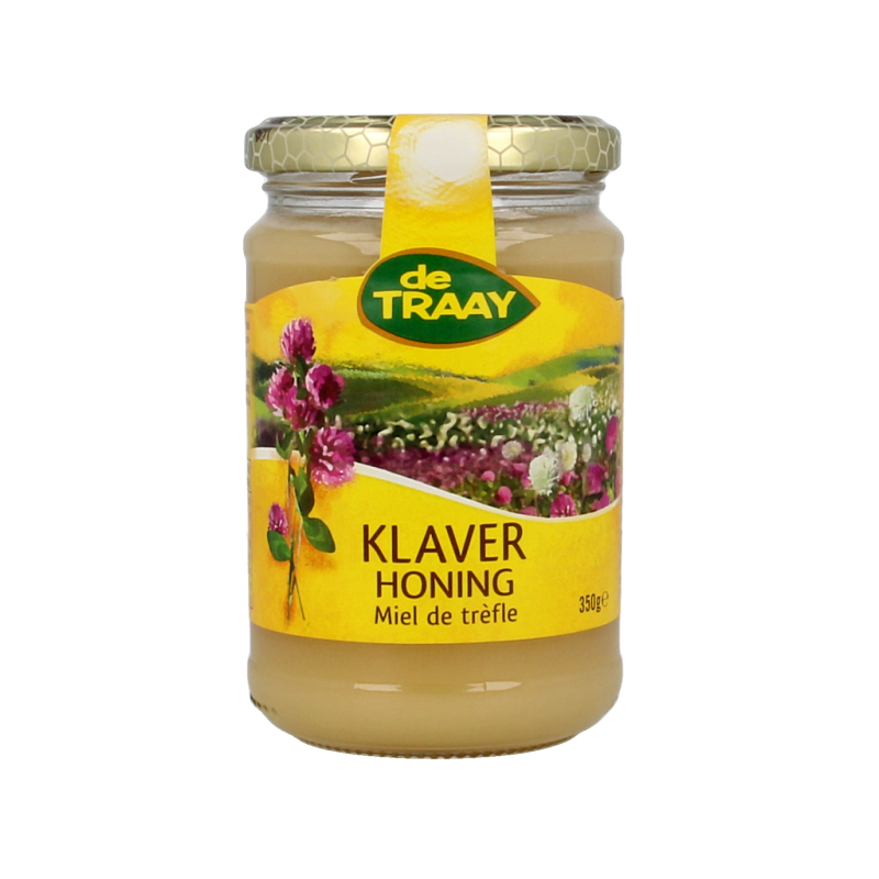 Traay Klaverhoning creme 350 Gram