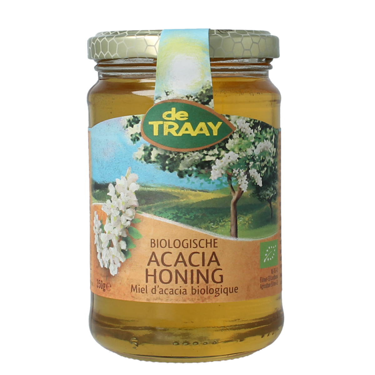 de Traay Acaciahoning bio 350.00 Gram