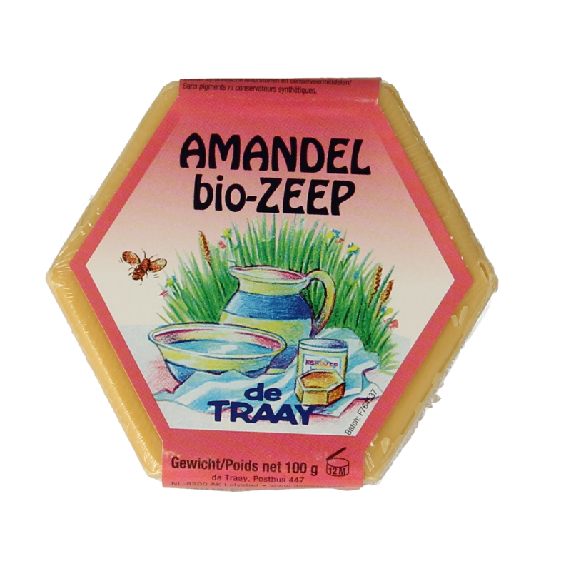 Traay Zeep amandel bio 100 Gram