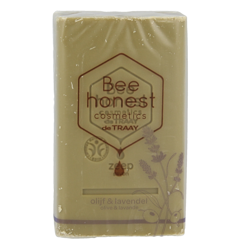Traay Bee Honest Zeep olijf & lavendel 100 Gram