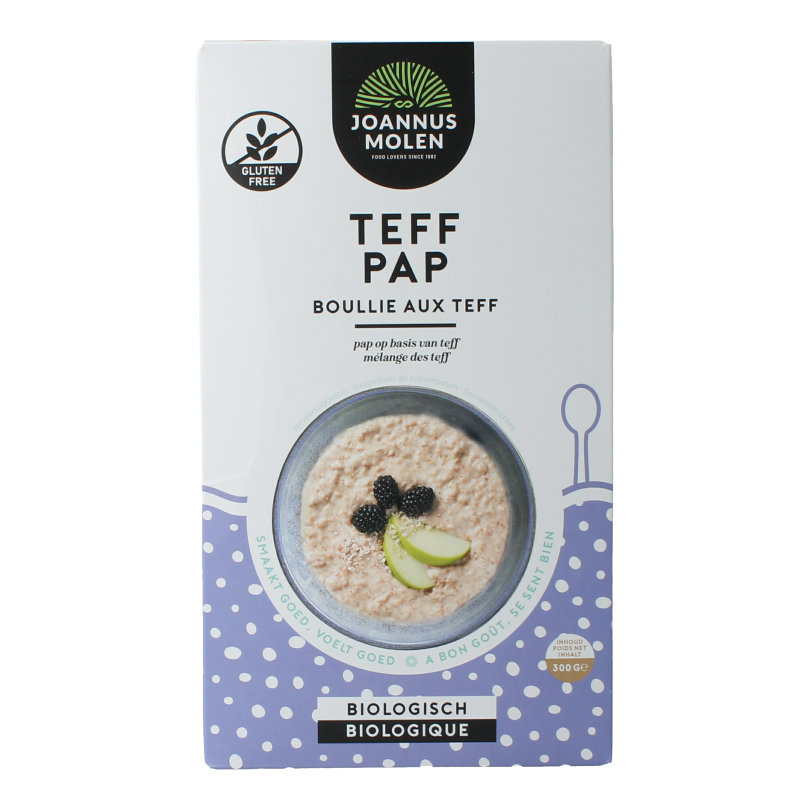Joannusmolen Teff pap bio 300 Gram