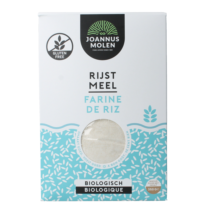 Joannusmolen Rijstemeel eerste keuze bio 350 Gram