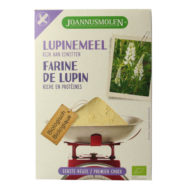 Joannusmolen Lupinemeel bio 200 Gram