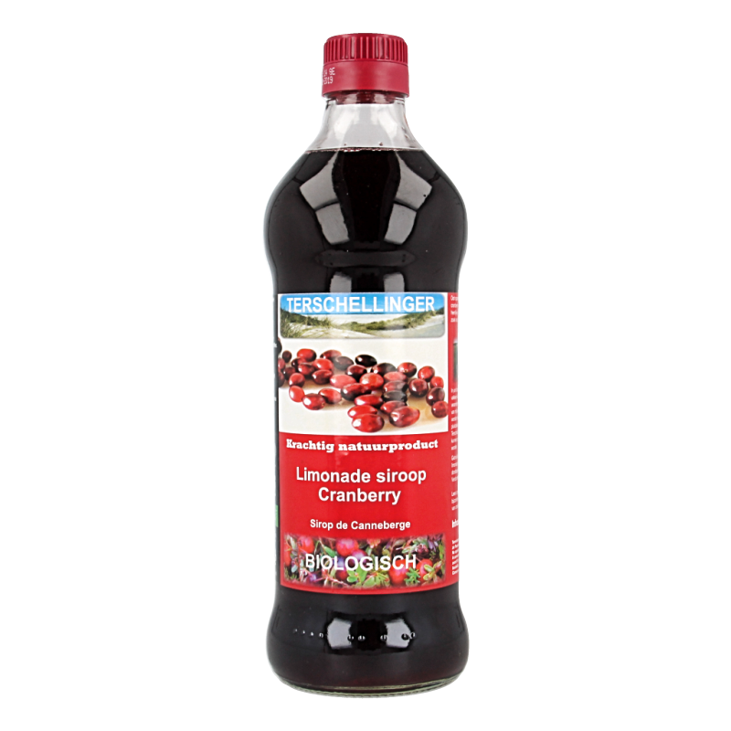Terschellinger Cranberry siroop bio 500 Milliliter