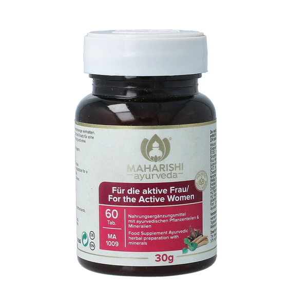 Maharishi Ayurv Voor de actieve vrouw/MA 1009 60.00 Tabletten