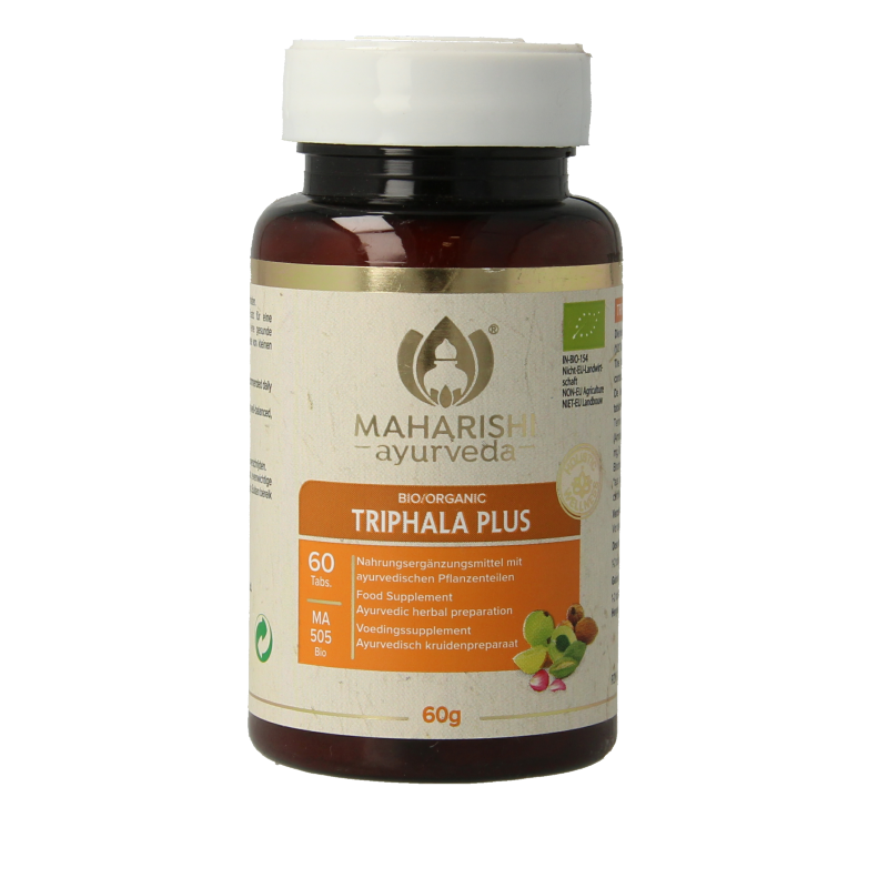 Maharishi Ayurv Triphala plus bio 60 Tabletten