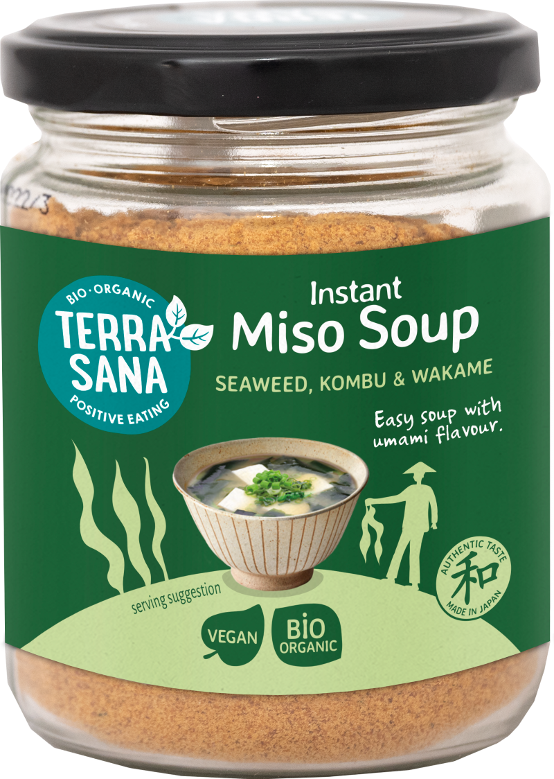 TerraSana Instant miso soep poeder bio 130 Gram