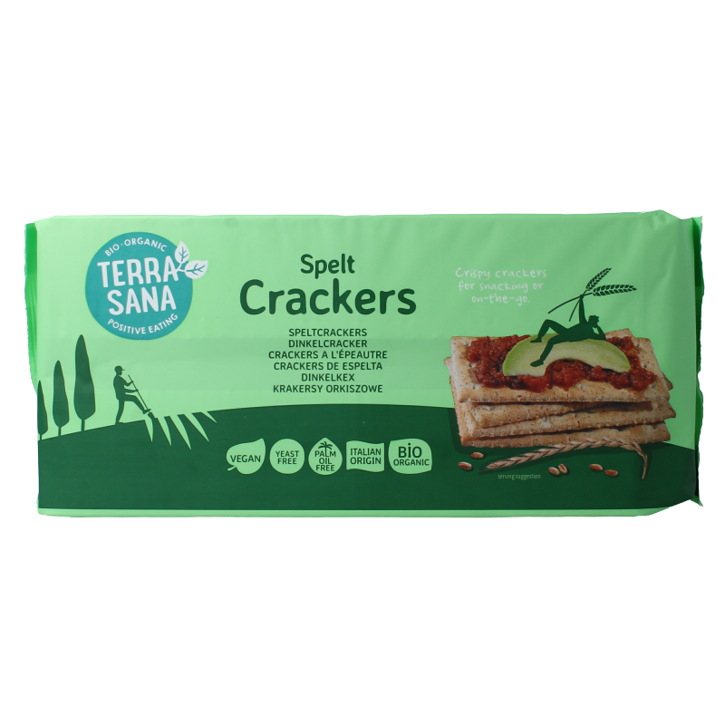 TerraSana Crackers spelt bio 250 Gram