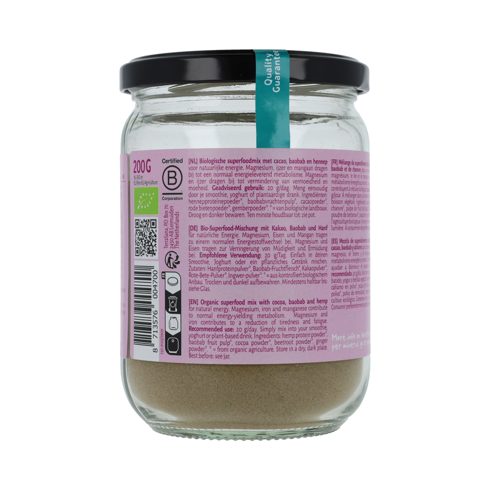 TerraSana Superfoodmix Energy Balance bio 200.00 Gram