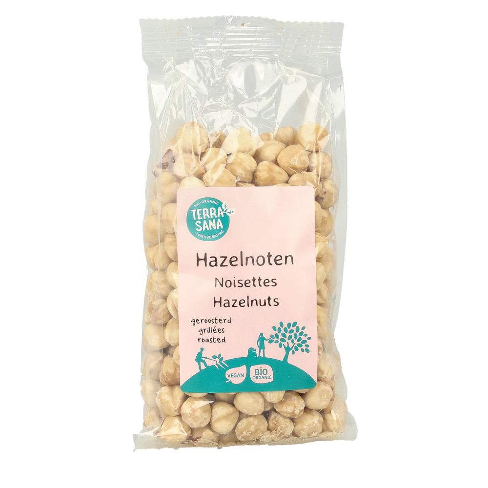TerraSana Hazelnoten geroosterd  bio 250.00 Gram