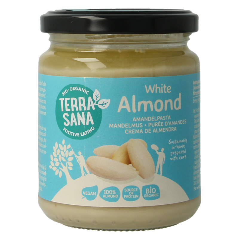 TerraSana Witte amandelpasta bio 250 Gram