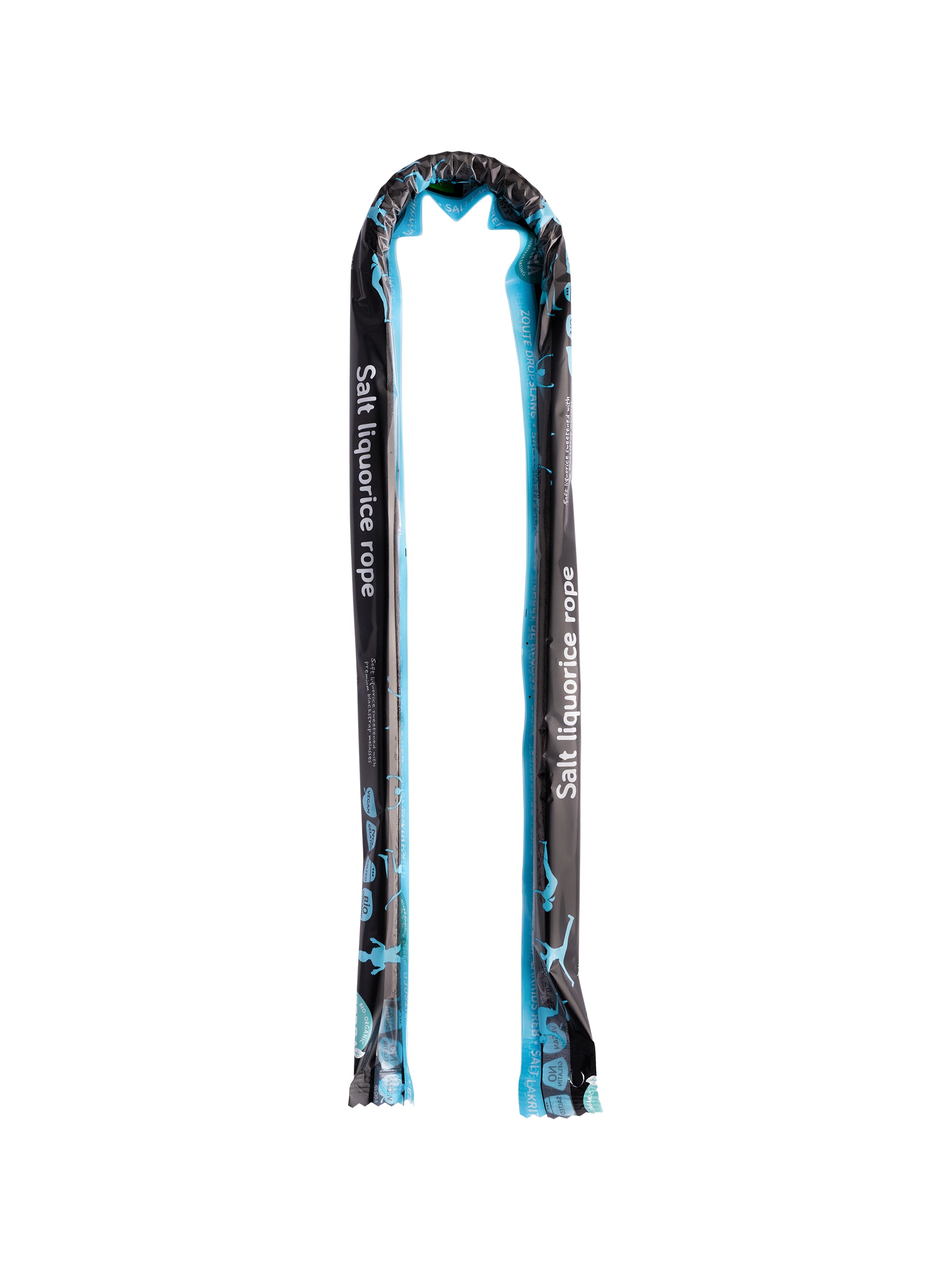 TerraSana Zoute dropslangen bio 56 Gram