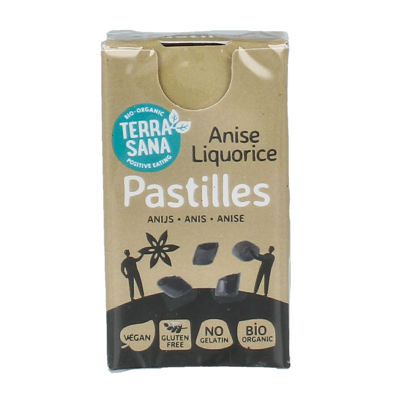 TerraSana Droppastilles anijs bio 25 Gram