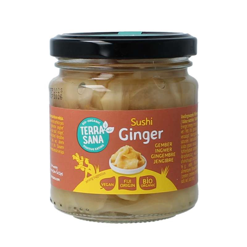 TerraSana Sushi gember bio 190 Gram