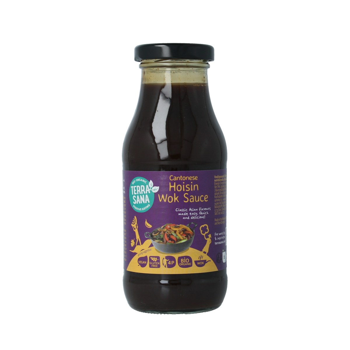 TerraSana Hoisin woksaus bio 240.00 Milliliter