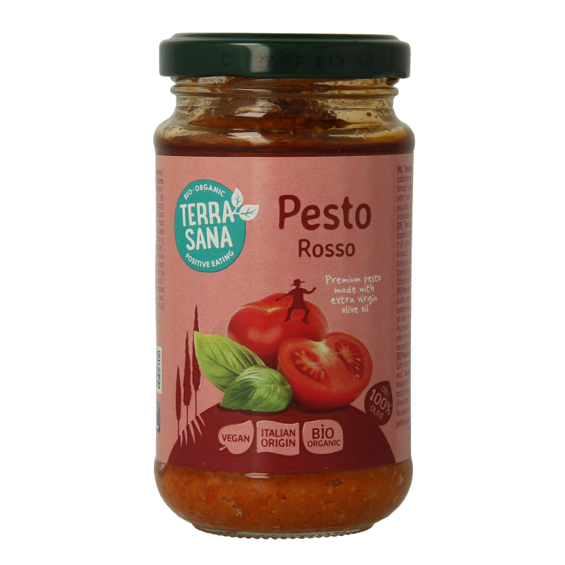 TerraSana Pesto rosso bio 180 Gram