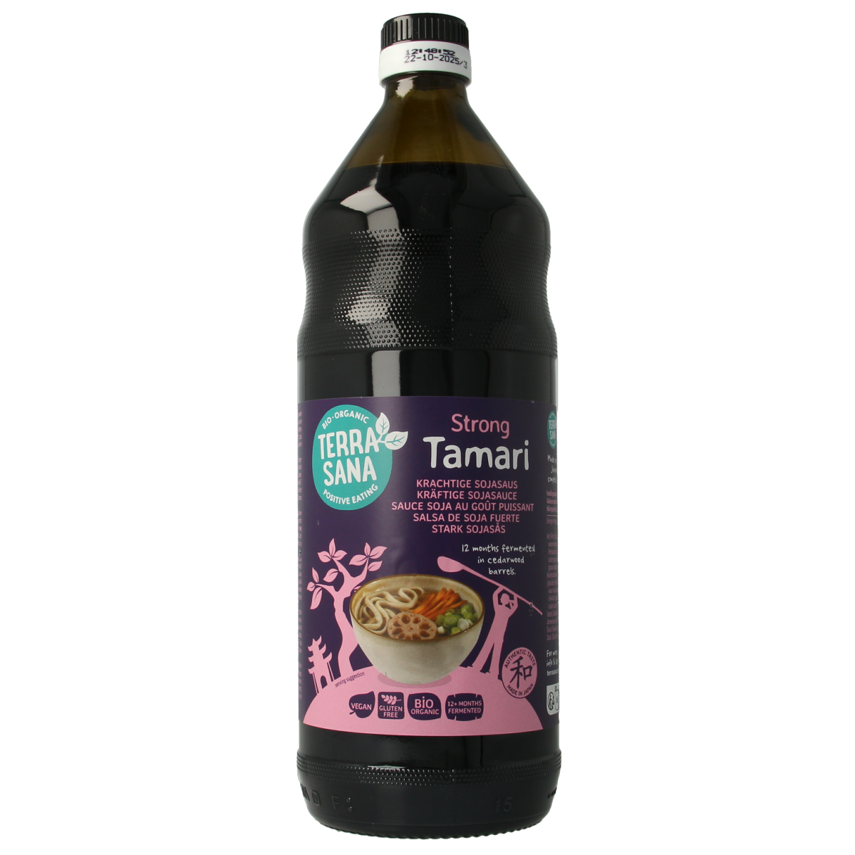 TerraSana Tamari Japans glutenvrij bio 1.00 Liter