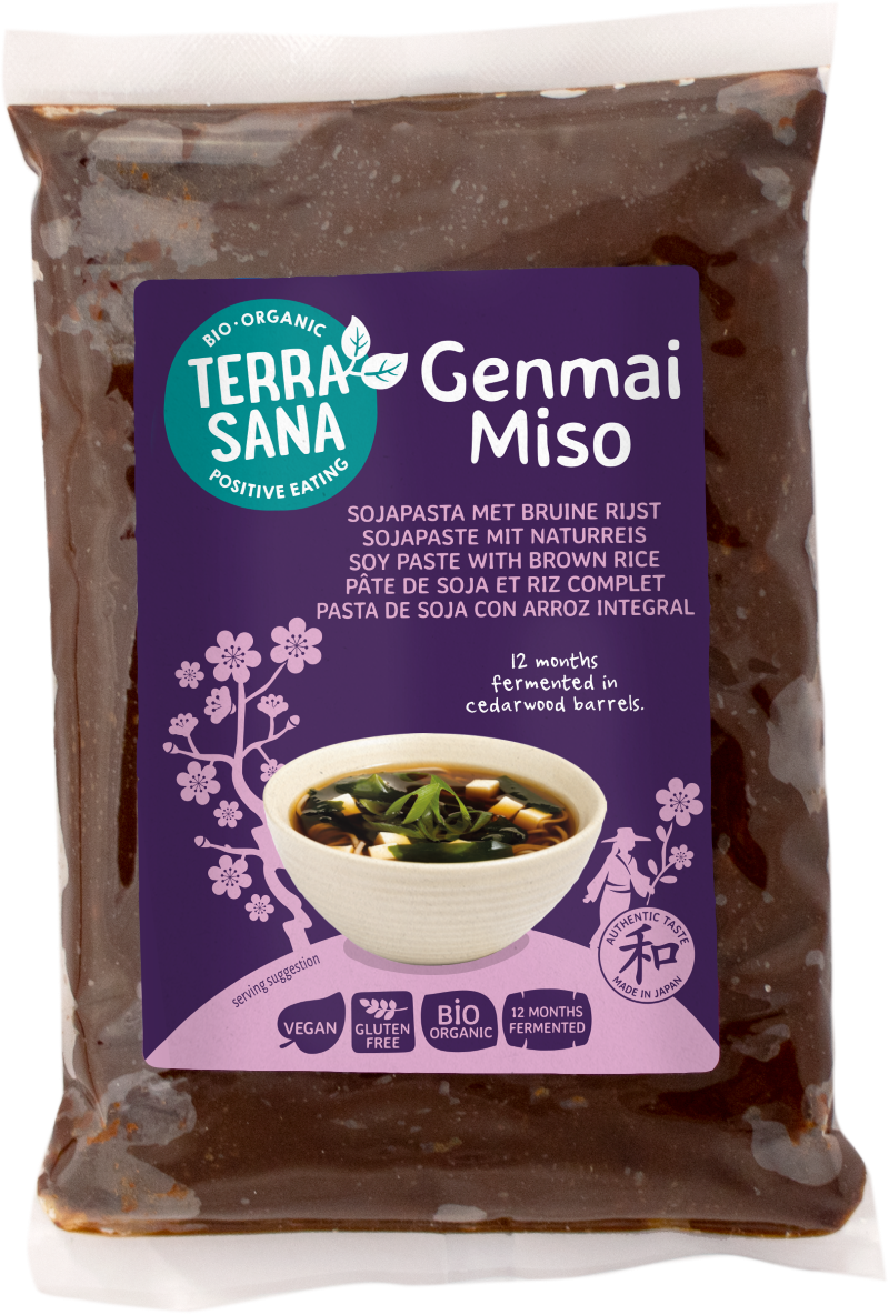 TerraSana Genmai miso eko bio 400 Gram