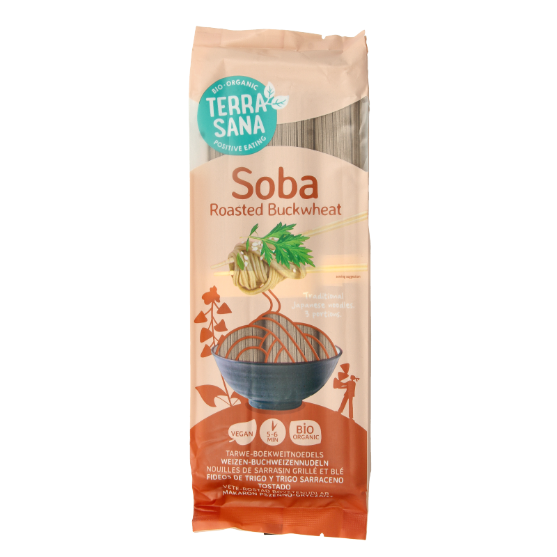 TerraSana Soba boekweit geroosterd bio 250 Gram