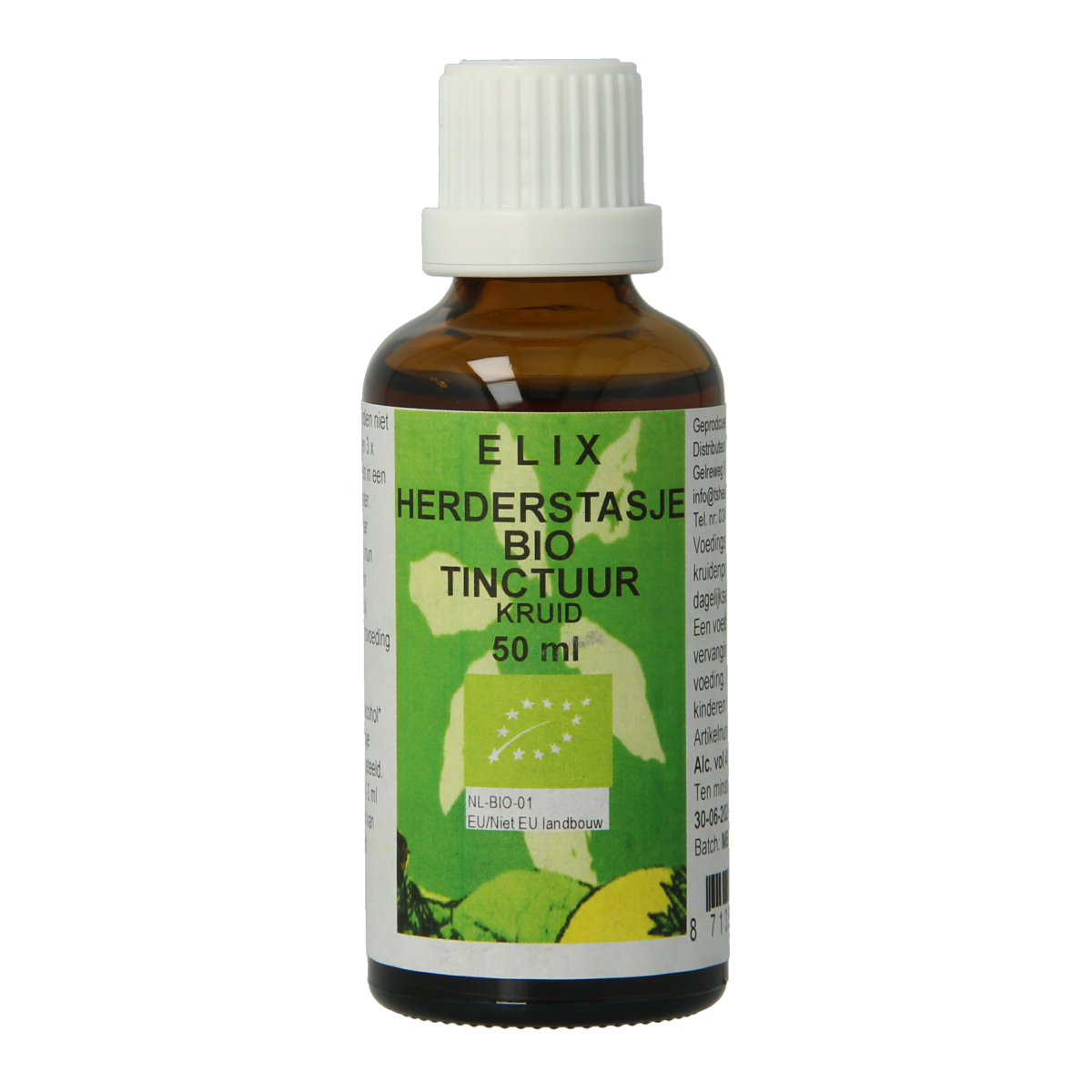 Elix Herderstasje tinctuur bio 50.00 Milliliter