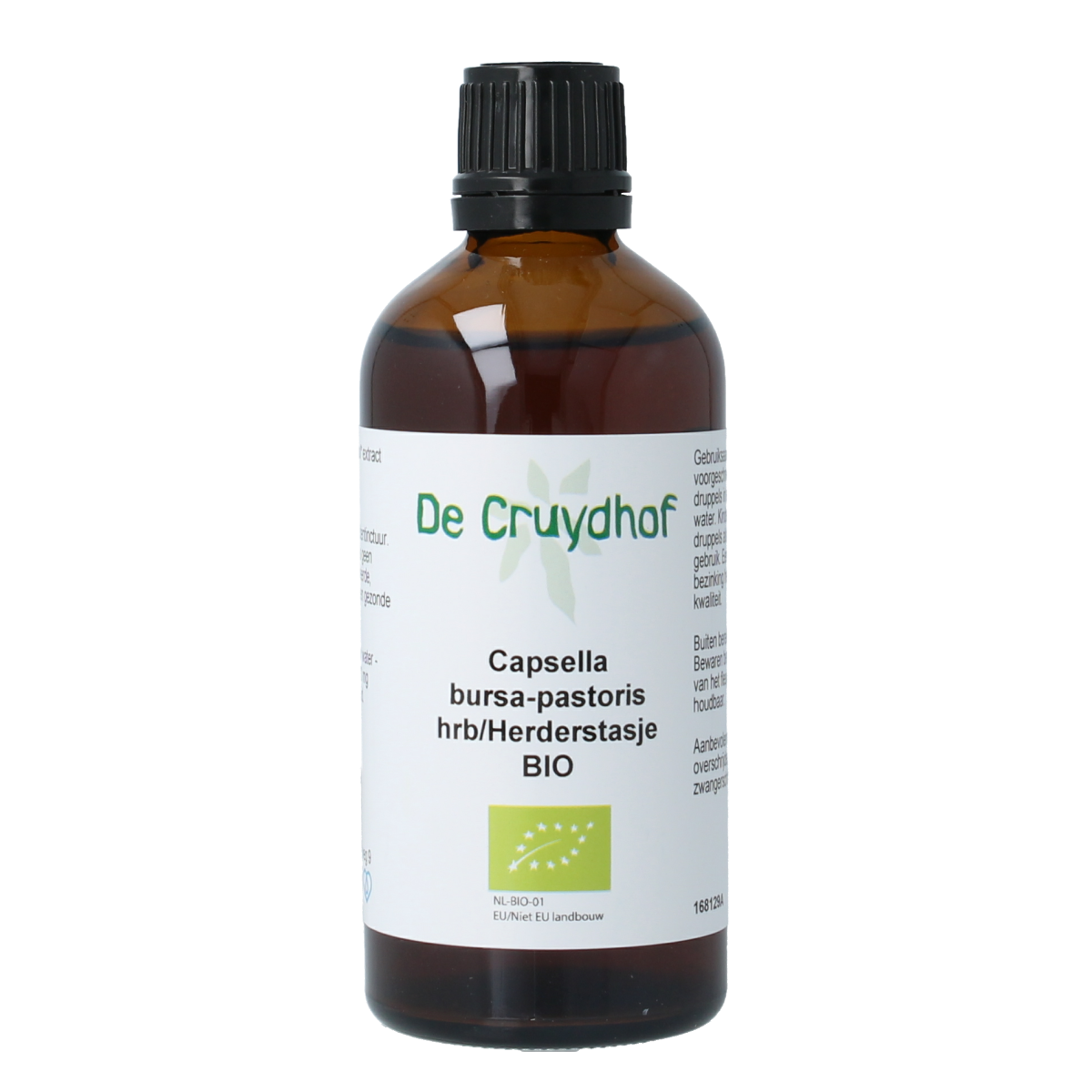 Cruydhof Capsella burs p / herderstasje tinctuur bio 100.00 Milliliter