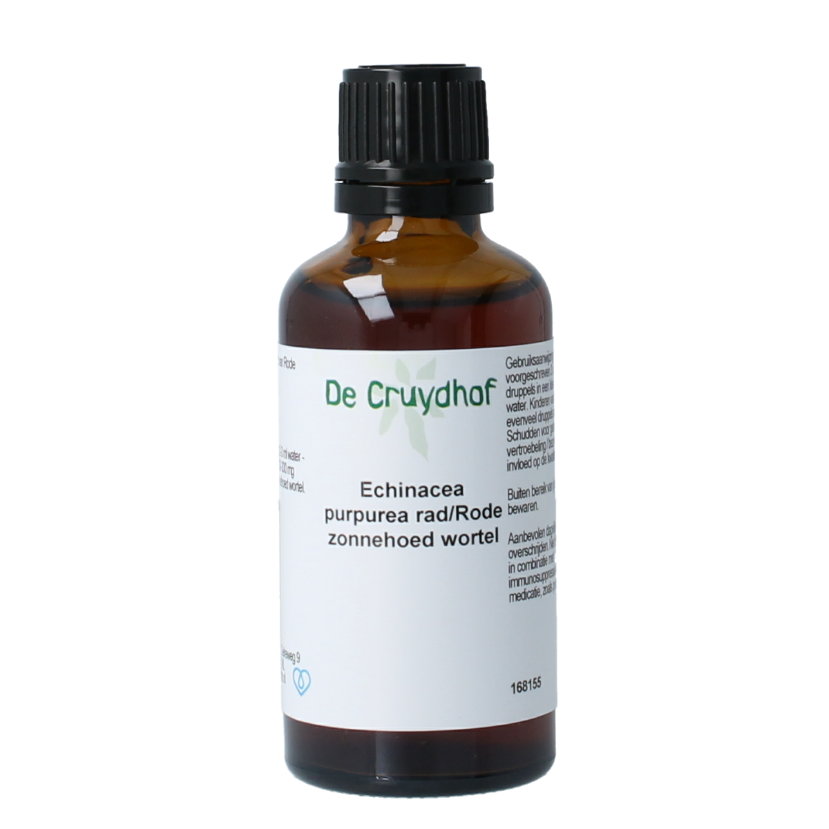 Cruydhof Echinacea purpurea wortel tinctuur 50.00 Milliliter