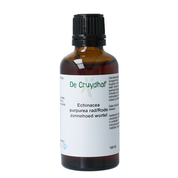 Cruydhof Echinacea purpurea wortel tinctuur 50.00 Milliliter