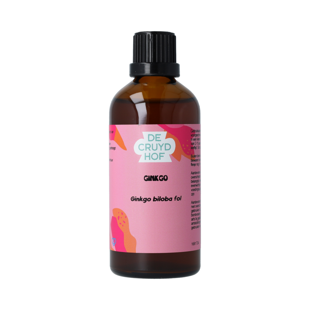 De Cruydhof Ginkgo biloba folia tinctuur 100.00 Milliliter