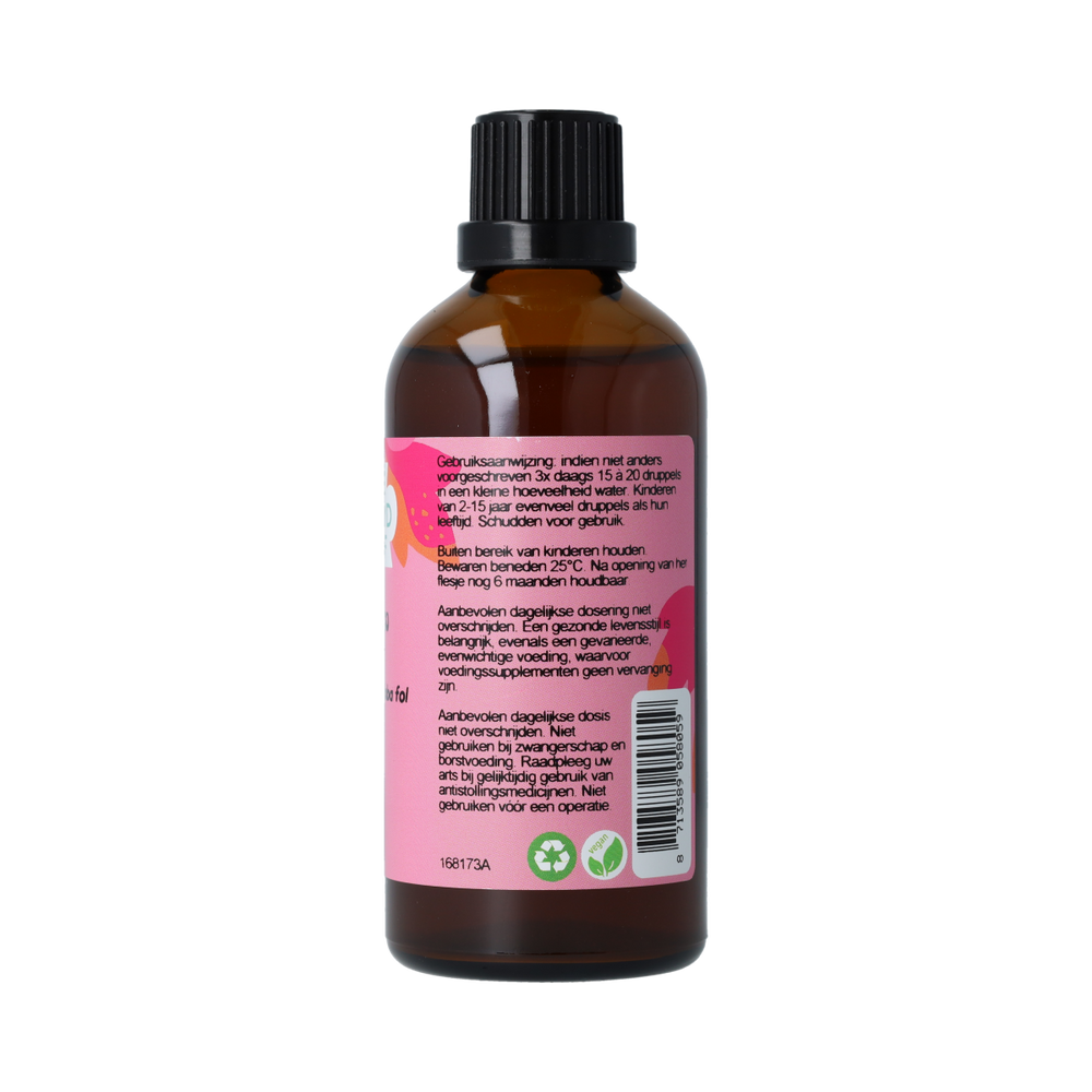 De Cruydhof Ginkgo biloba folia tinctuur 100.00 Milliliter
