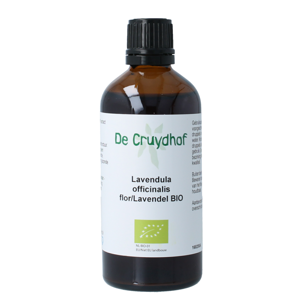 Cruydhof Lavandula officinalis flor tinctuur bio 100.00 Milliliter