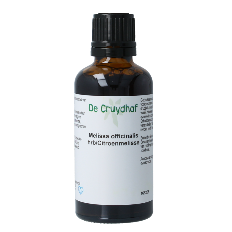 Cruydhof Melissa officinalis herb / citroenmelisse tinctuur 50 Milliliter