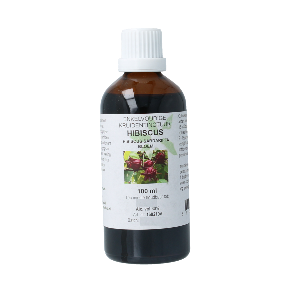 Cruydhof Hibiscus sabdariffa flor tinctuur 100.00 Milliliter