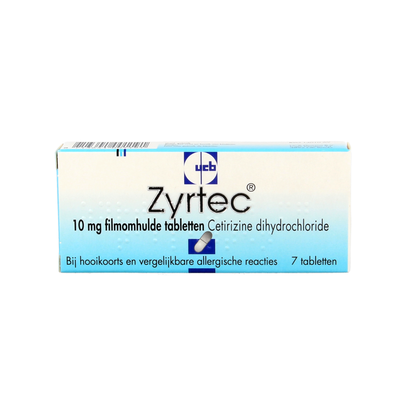 Zyrtec Cetirizine dihydrochloride 7 Tabletten