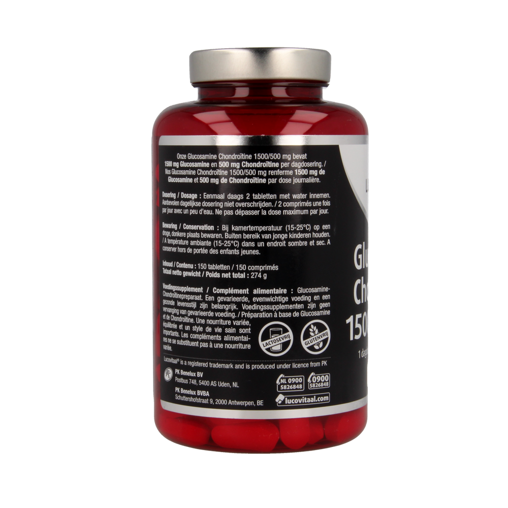 Lucovitaal Glucosamine chondroitine 150.00 Tabletten