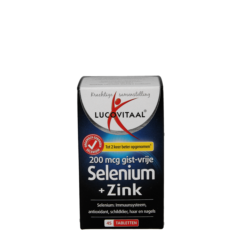 Lucovitaal Selenium zink 45.00 Tabletten