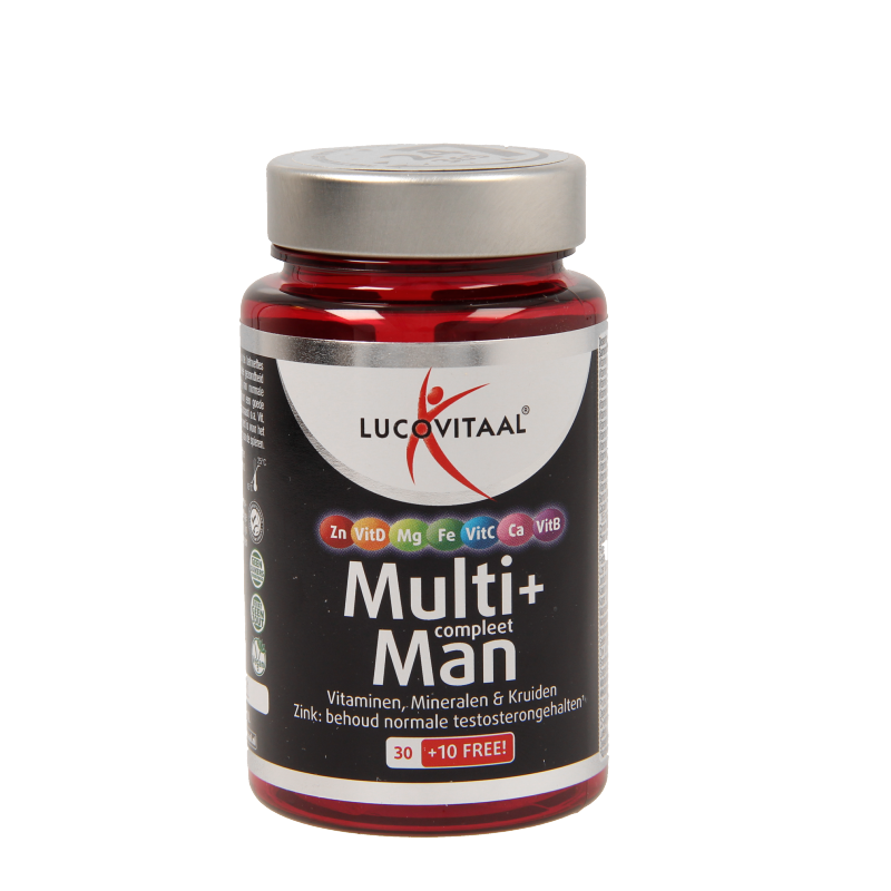 Lucovitaal Multi+ compleet man 40 Tabletten