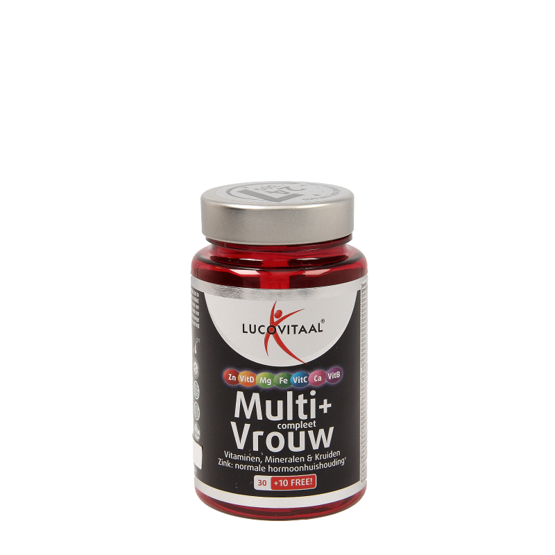 Lucovitaal Multi+ compleet vrouw 40 Tabletten